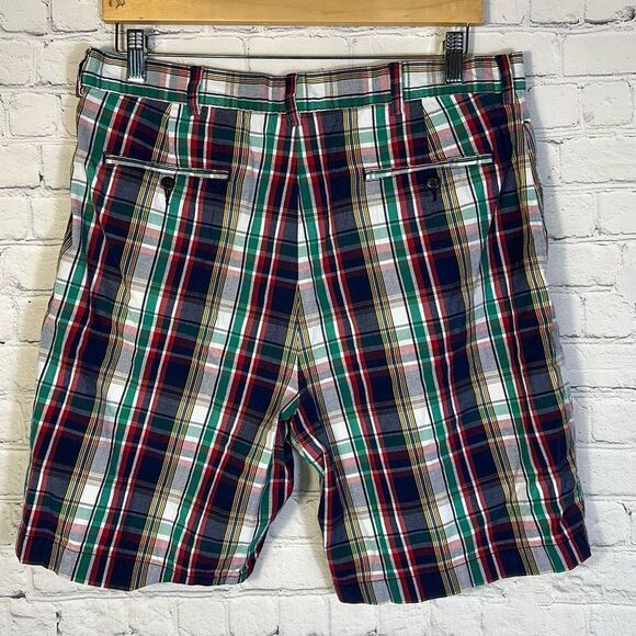 Vintage Polo Ralph Lauren Tyler Mens Chino Shorts  Size 34 Plaid - Picture 4 of 7